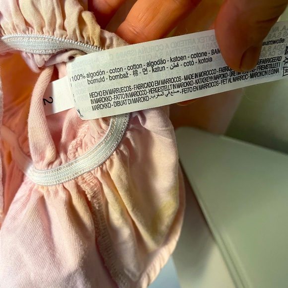 ZARA Tie Dye Crop Blouse - Picture 14 of 14